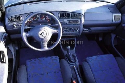 Volkswagen Golf Cabriolet 2.0 Avantgarde 1993 front view