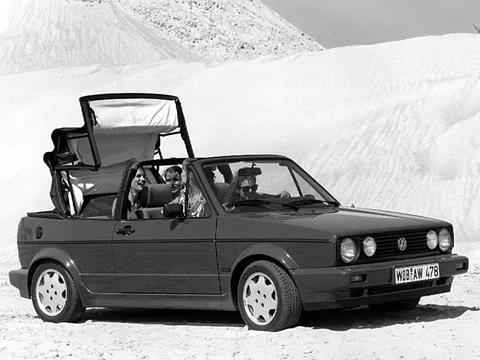 Volkswagen Golf Cabriolet 1986 view 5