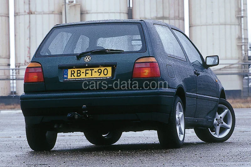 Volkswagen Golf 2.0 CL 1994 front view
