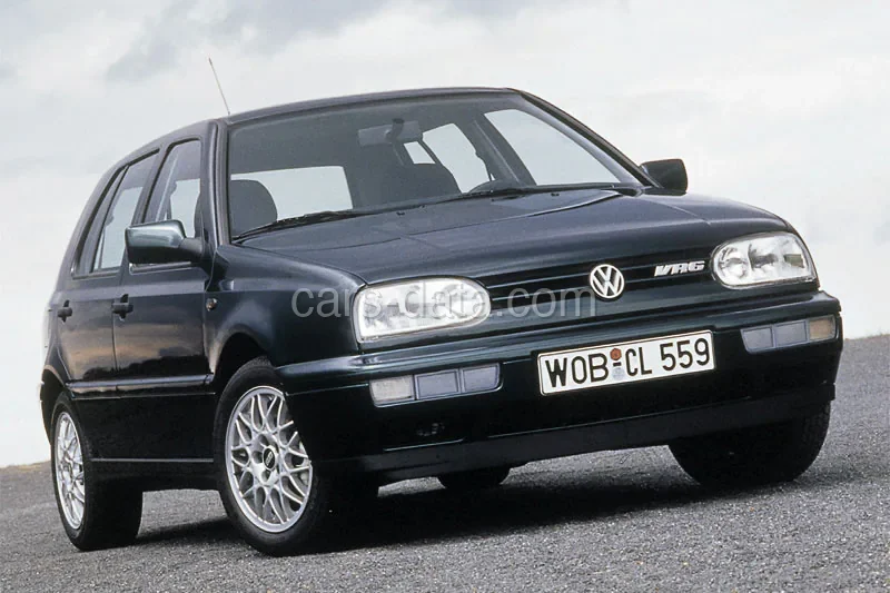 Volkswagen Golf 2.9 VR6 Syncro 1995 front view