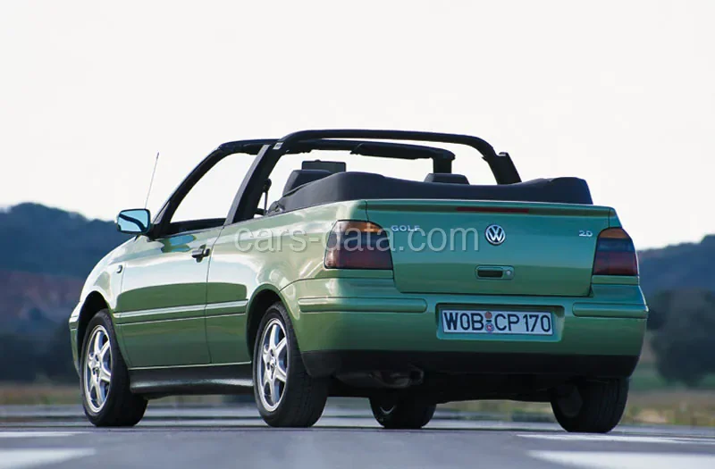 Volkswagen Golf Cabriolet 2.0 Trendline 2000 front view