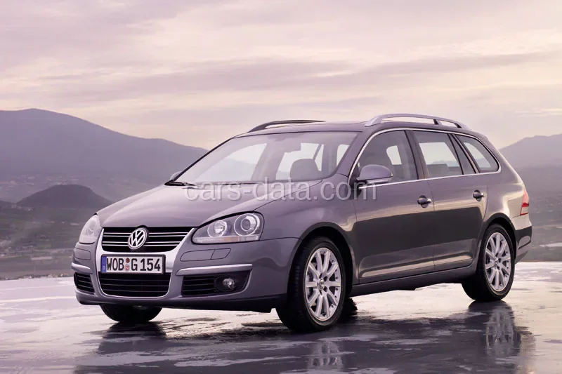 Volkswagen Golf Variant 1.6 Trendline 2007 front view
