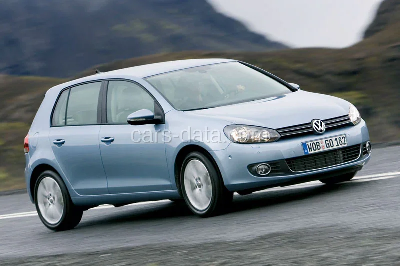 Volkswagen Golf 1.6 TDI 90hp Trendline 2009 front view
