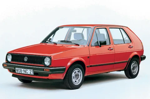 Volkswagen Golf 1983 front view