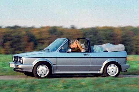 Volkswagen Golf Cabriolet 1986 view 3