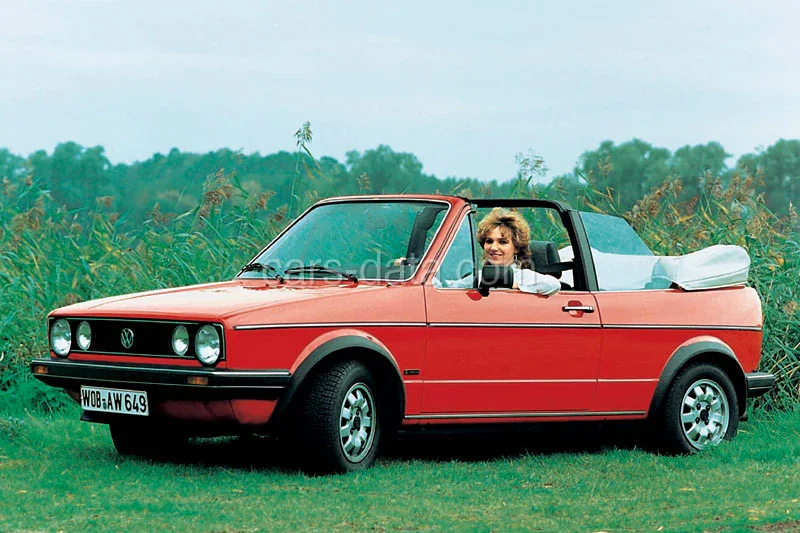 Volkswagen Golf Cabriolet 1.6 GL 1983 front view