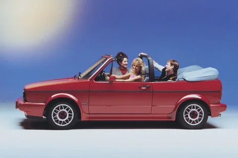 Volkswagen Golf Cabriolet 1986 view 4