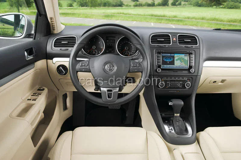Volkswagen Golf Variant Van 1.6 TDI 105hp BlueMotion Trendline 2009 front view