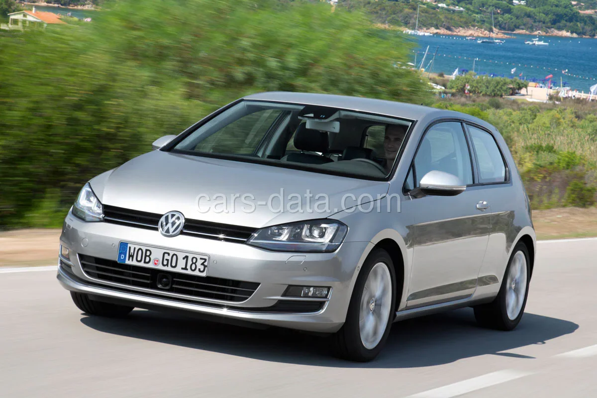 Volkswagen Golf 1.2 TSI 85hp Edition 2016 front view