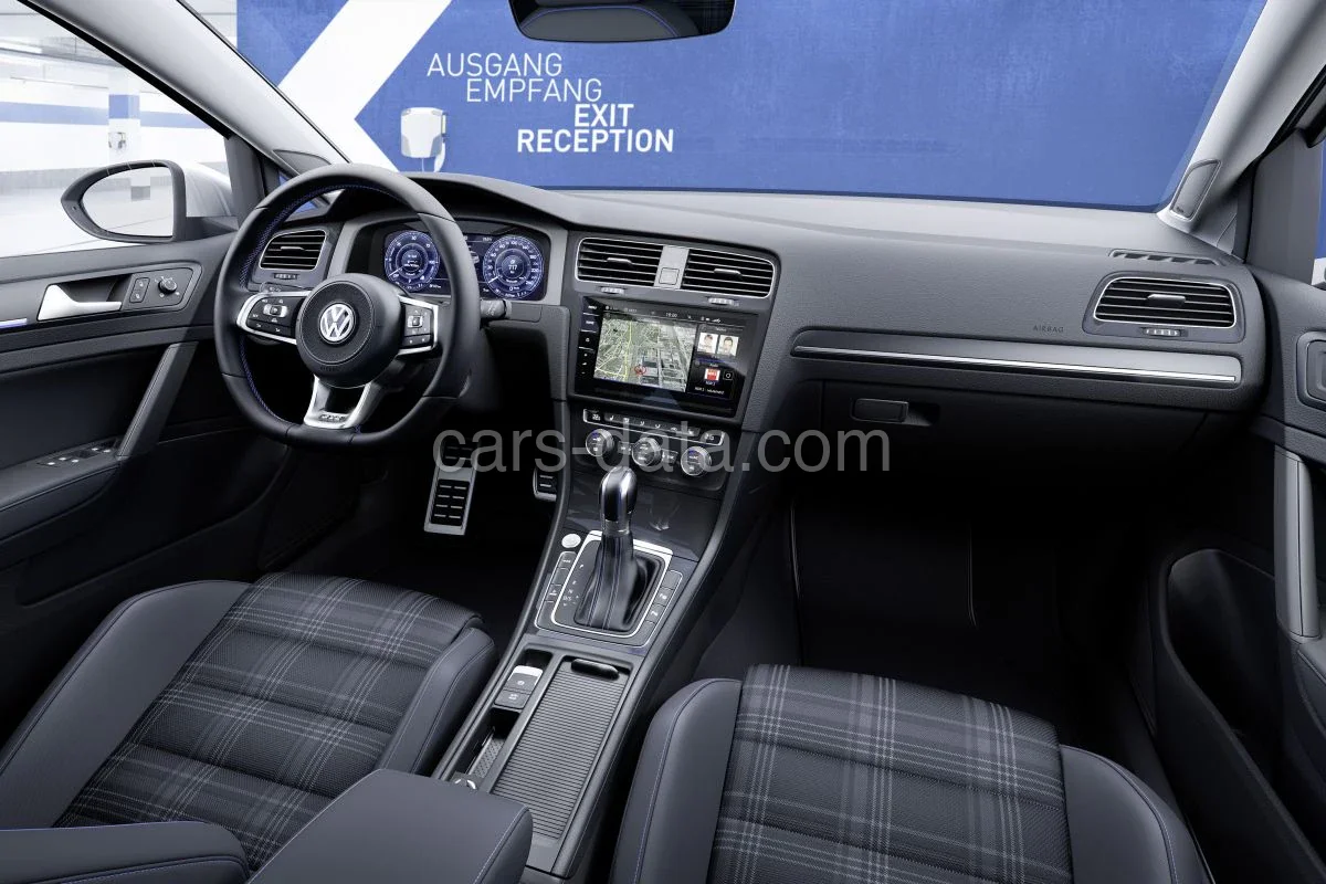 Painel do Volkswagen Golf