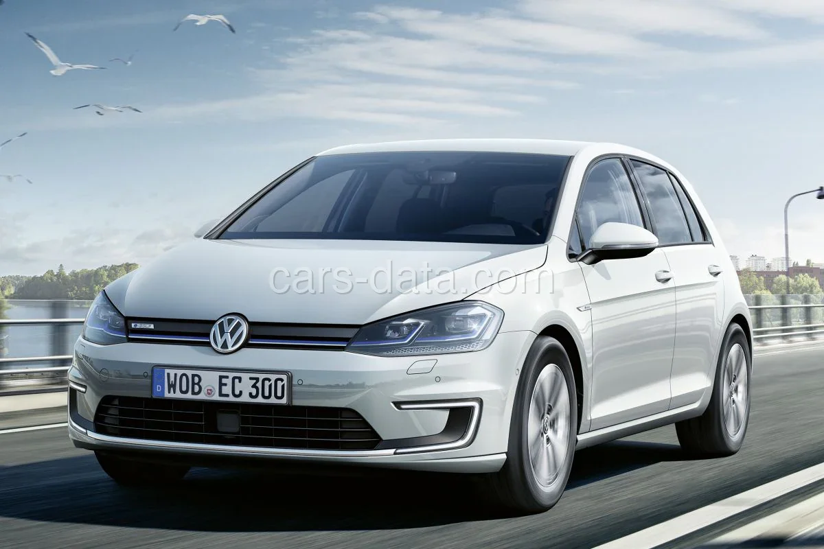 Volkswagen Golf e-Golf E-dition 2020 2020 front view
