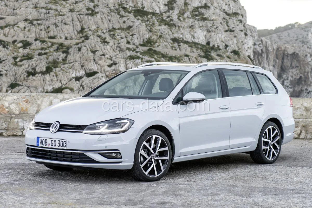 Volkswagen Golf Variant 2.0 TSI 4Motion R 2017 front view