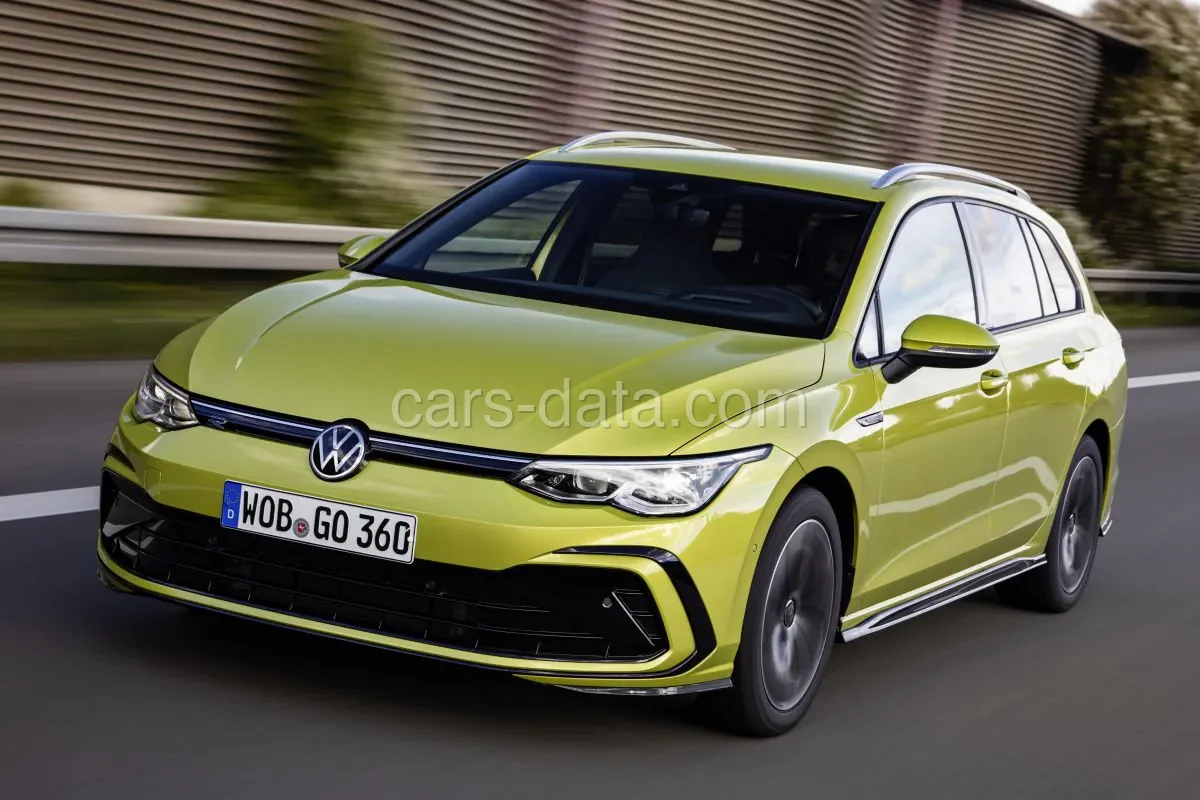 Volkswagen Golf Variant 1.0 TSI 110hp 2021 front view