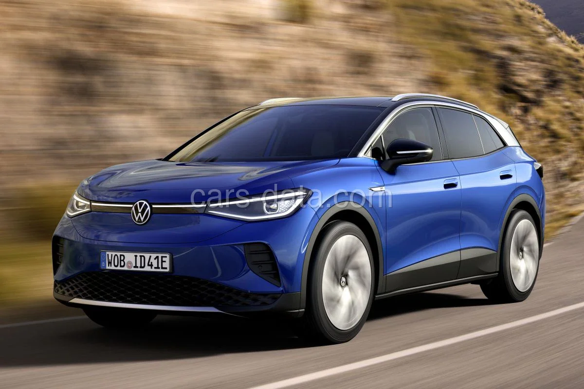 Volkswagen ID.4 1st 2020 front view