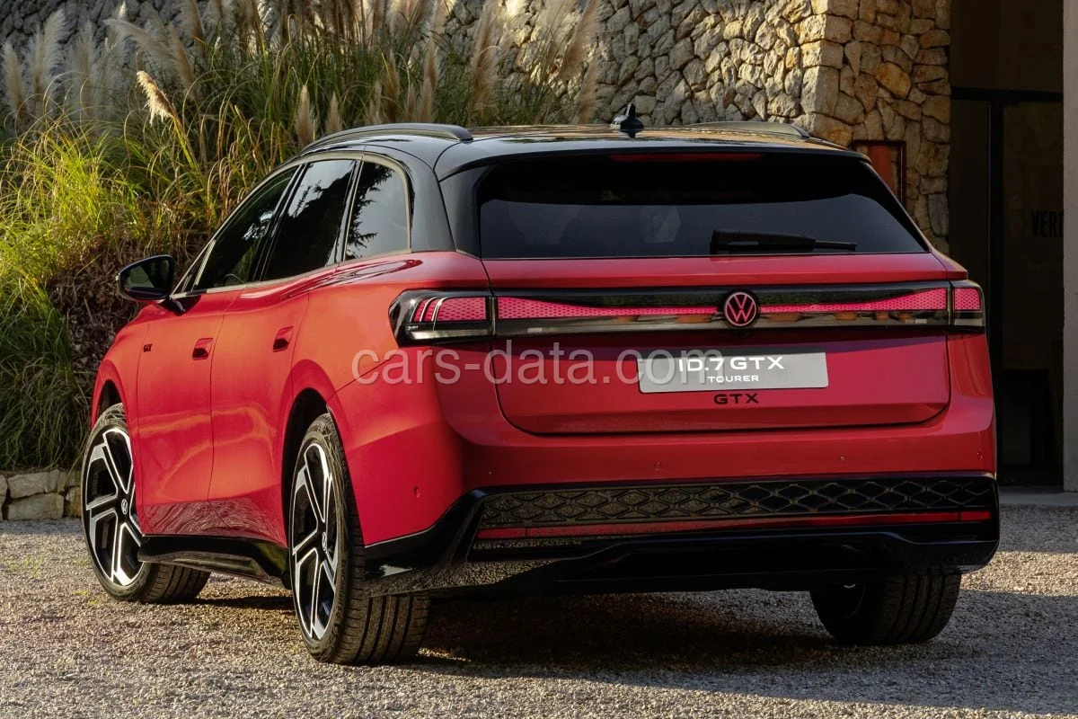 Volkswagen ID.7 Tourer 77kWh 286hp Pro 2024 front view