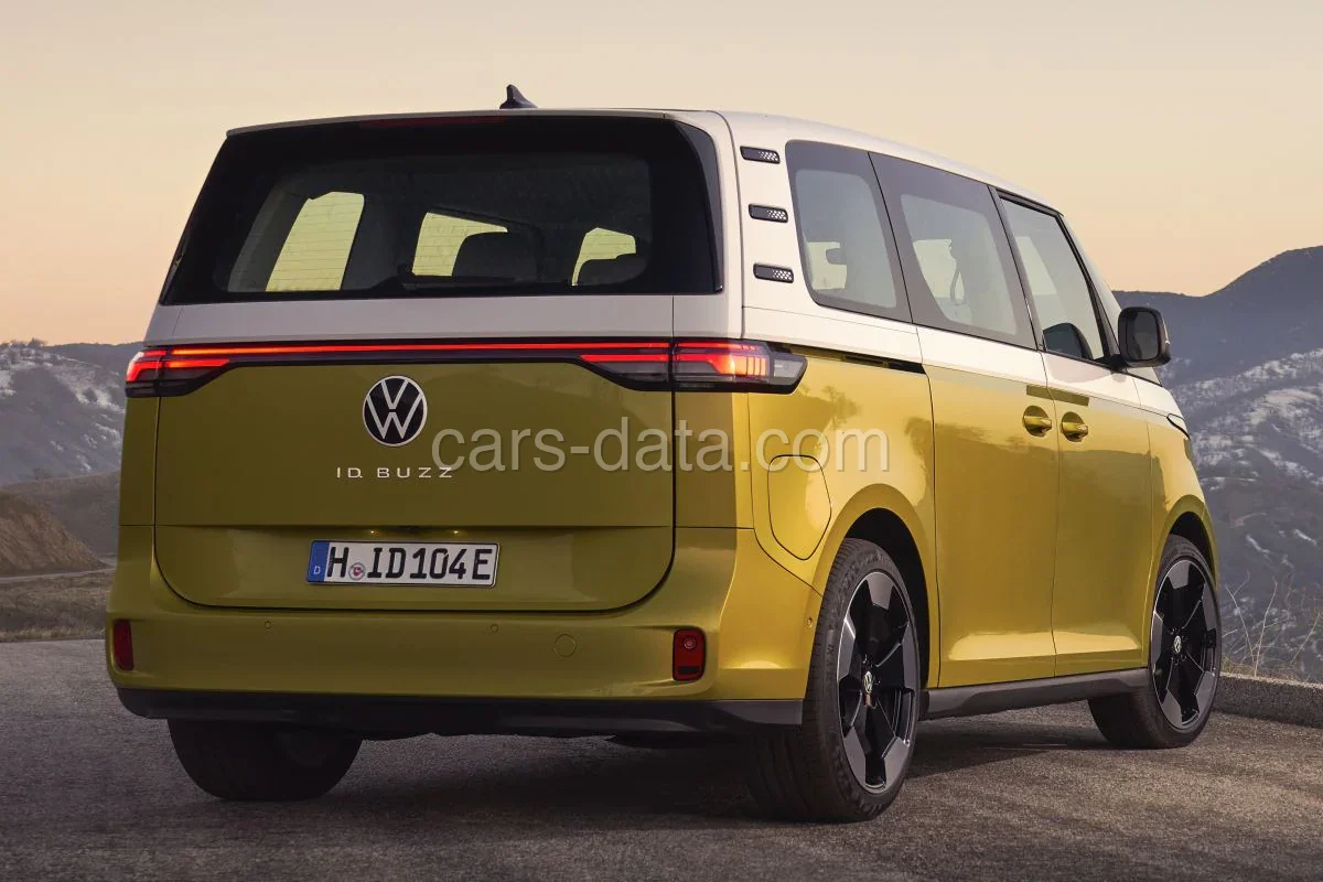 Volkswagen ID. Buzz 79kWh 340hp 4MOTION Pro Limited Edition 2026 minivan widok z przodu