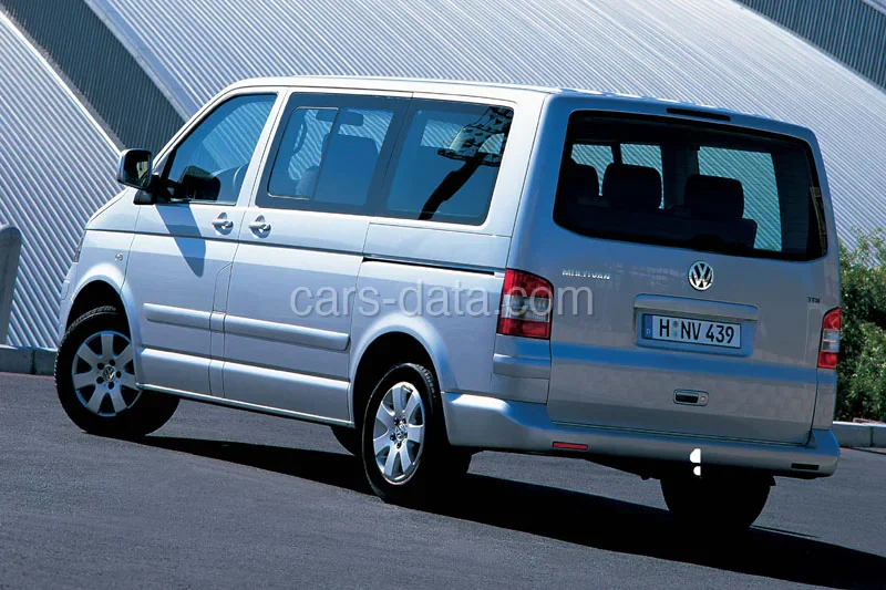 Volkswagen Multivan 2.0 Trendline 2003 front view