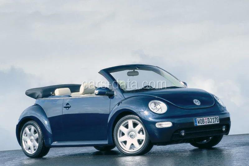 Volkswagen New Beetle Cabrio 1.4 2003 front view