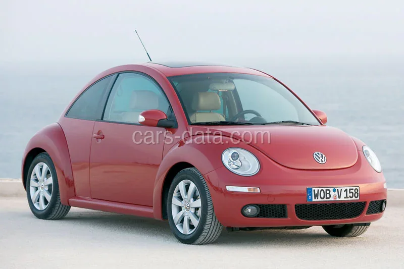 Volkswagen New Beetle Coupé 1.6 Trendline 2005 front view