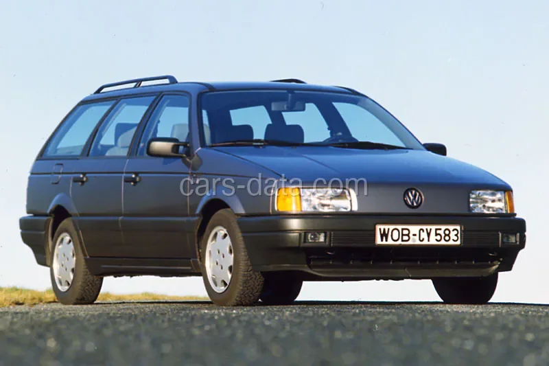 Volkswagen Passat Variant 2.0 CL Syncro 1990 front view