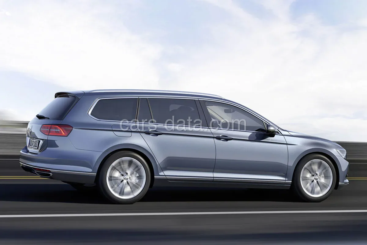 Volkswagen Passat Variant 2.0 TSI 4Motion Highline 2015 front view