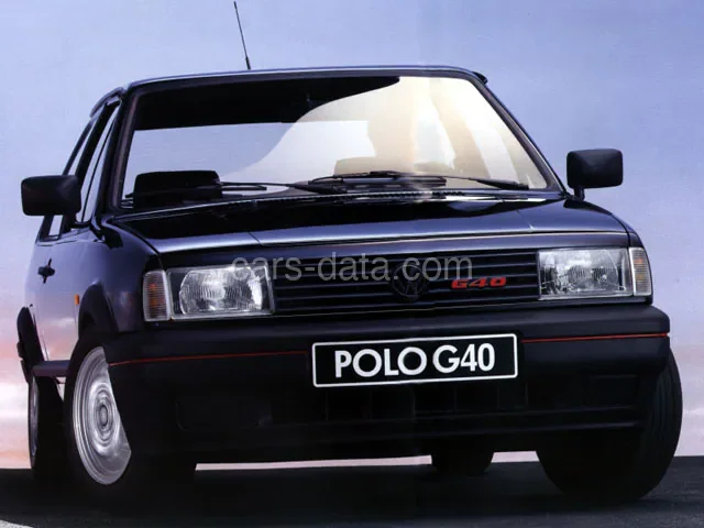 Volkswagen Polo GT G40 Coupé 1991 front view