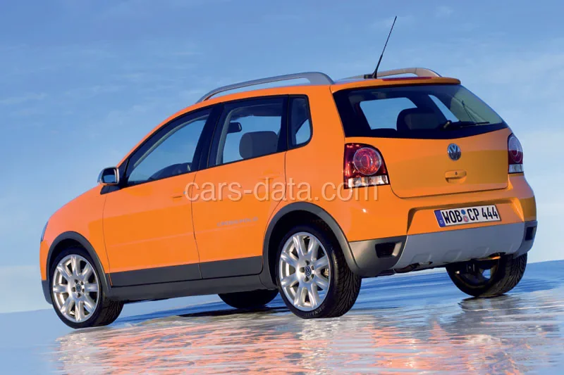Volkswagen Polo CrossPolo 1.2 12V 65hp 2006 front view
