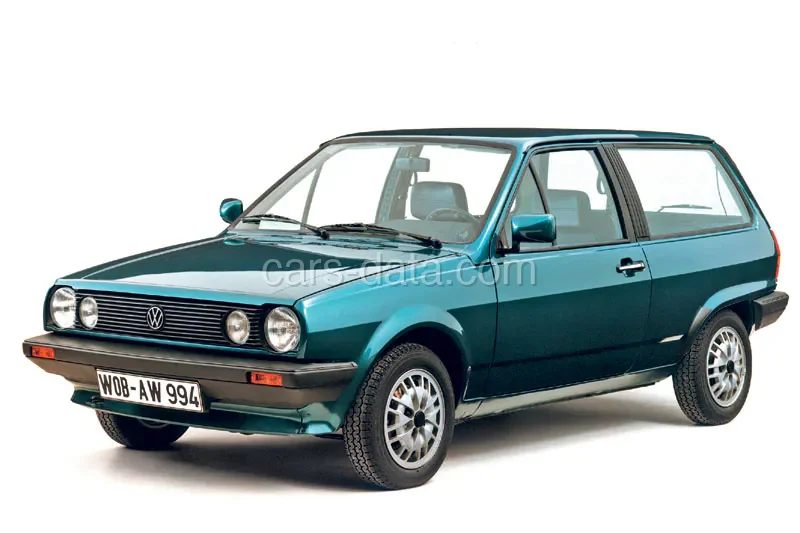 Volkswagen Polo 1.3 C 1983 front view