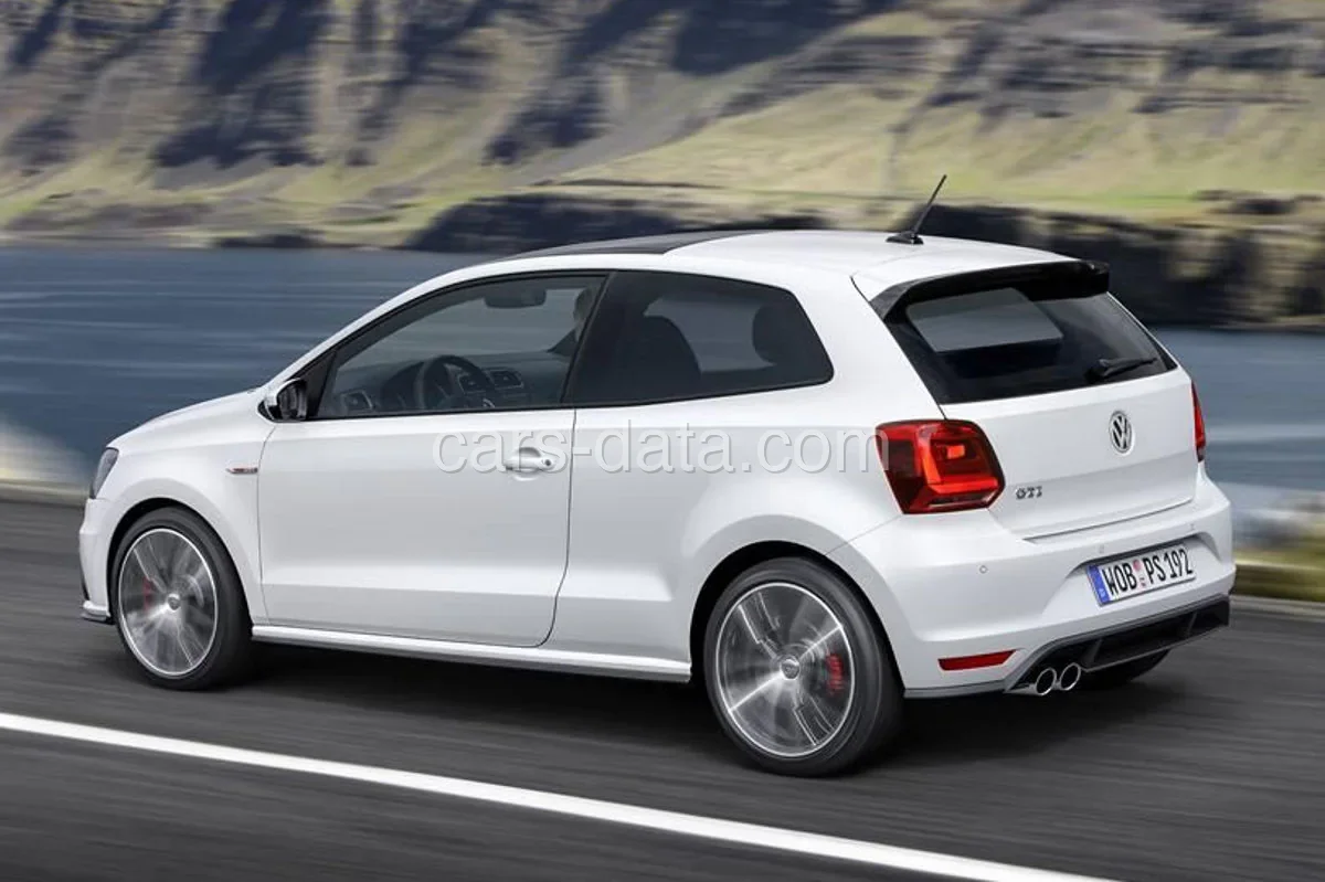 Volkswagen Polo 1.8 TSI GTI 2015 front view