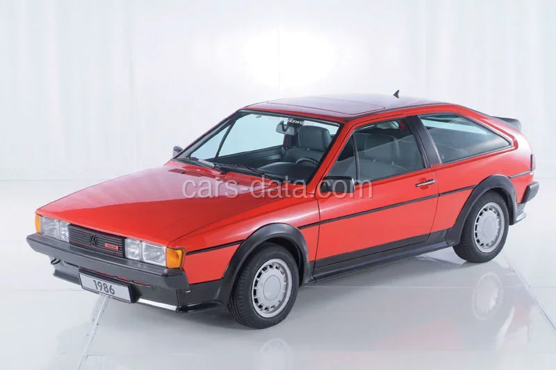 Volkswagen Scirocco GTX 16V 1986 front view