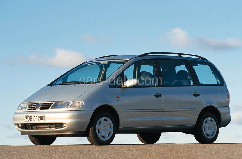 Volkswagen Sharan 2.8 VR6 GL Syncro 1997 front view