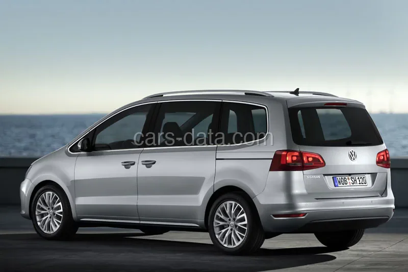 Volkswagen Sharan 2.0 TSI Highline 2011 front view