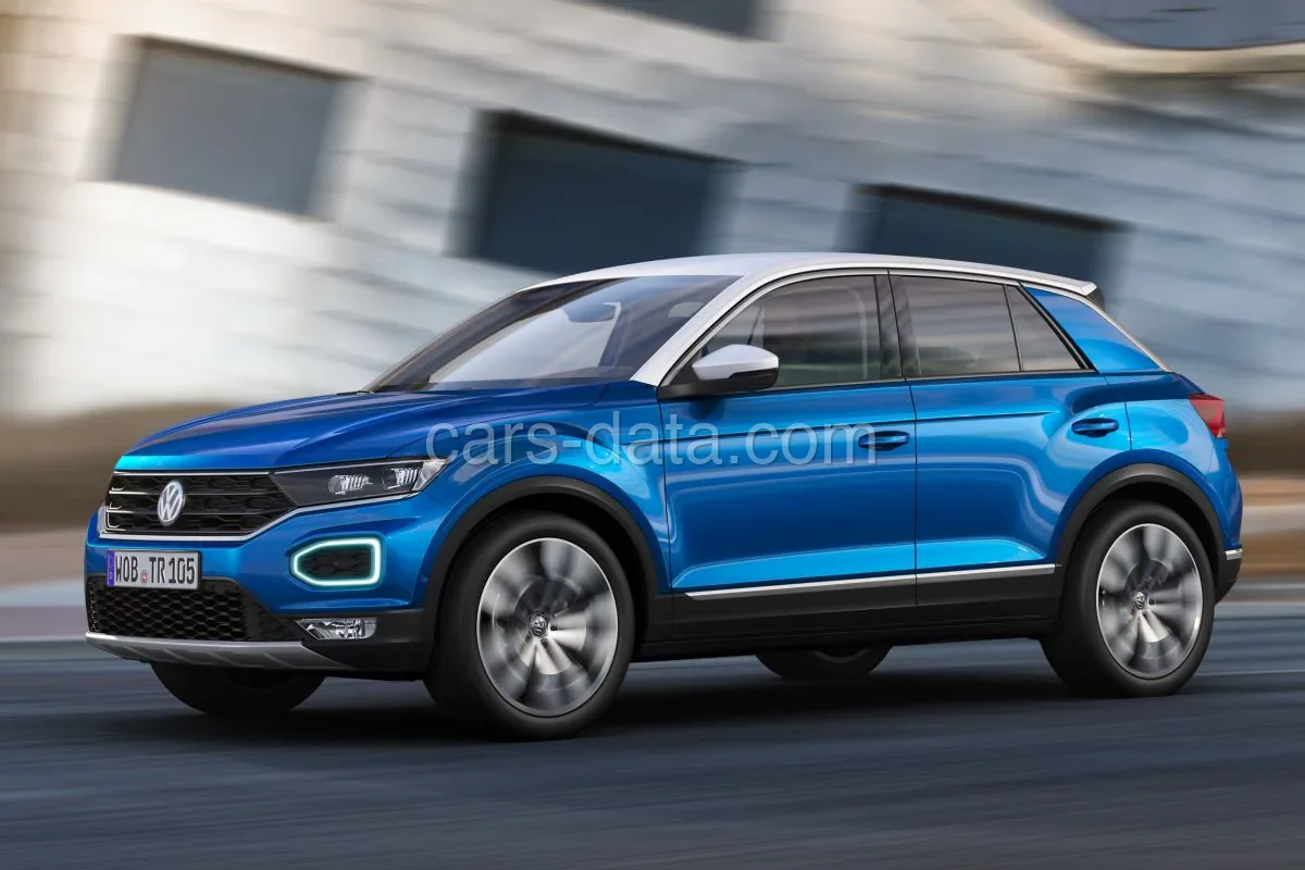 Volkswagen T-Roc 2017 — Exteriér 1