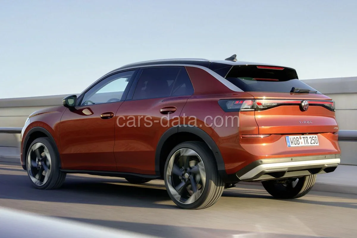 Volkswagen T-Roc 1.5 Hybrid 170hp R-Line 2026 suv изглед отпред