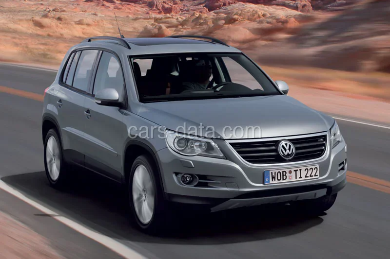 Volkswagen Tiguan 1.4 TSI 122hp BlueMotion Techn. Easyline 2010 front view
