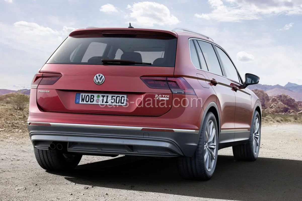 Volkswagen Tiguan 2.0 TDI 150hp Comfortline 2016 front view