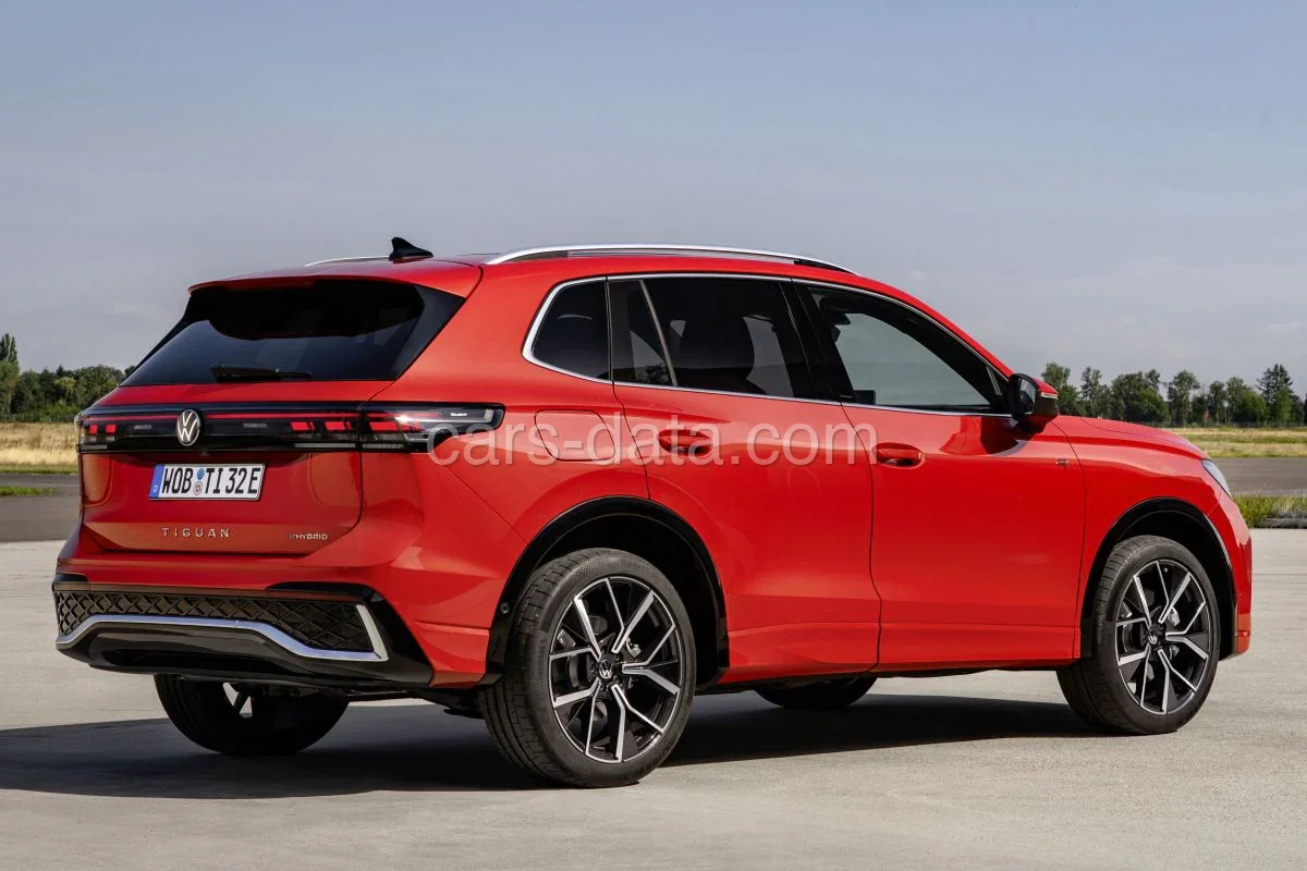 Volkswagen Tiguan 1.5 eHybrid 204hp Limited Edition 2026 suv front view