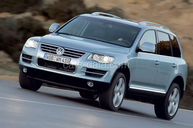 Volkswagen Touareg 6.0 W12 2008 front view