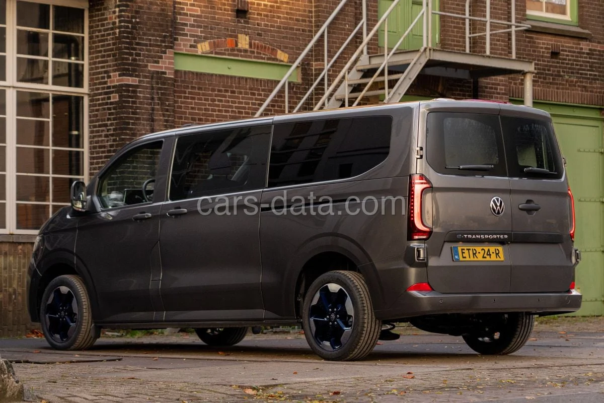 Traseira do Volkswagen Transporter