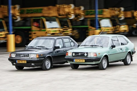 Volvo 343/345 343 DL 1981 хечбек изглед 4