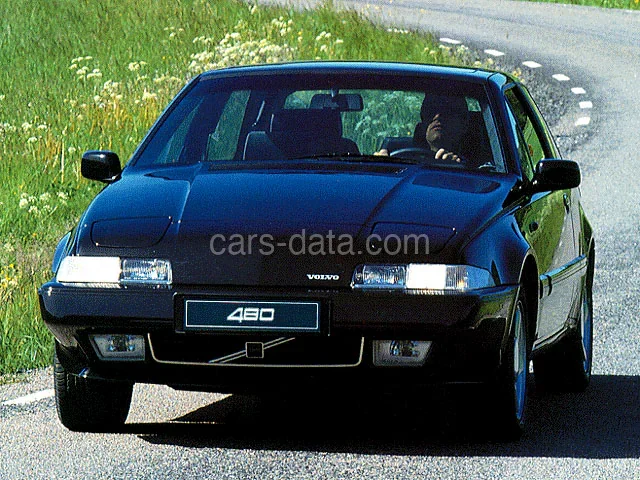 Volvo 480 S 2.0i 1993 front view