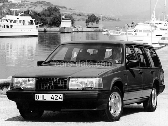 Volvo 740 2.3 Estate 1989 front view