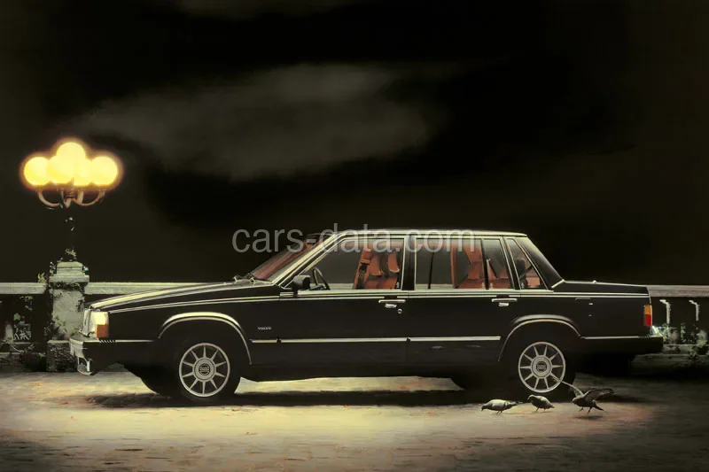 Volvo 760 Turbo 1986 front view