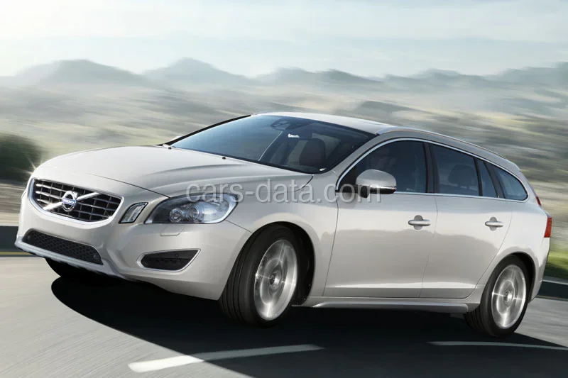 Volvo V60 D3 Summum 2010 front view