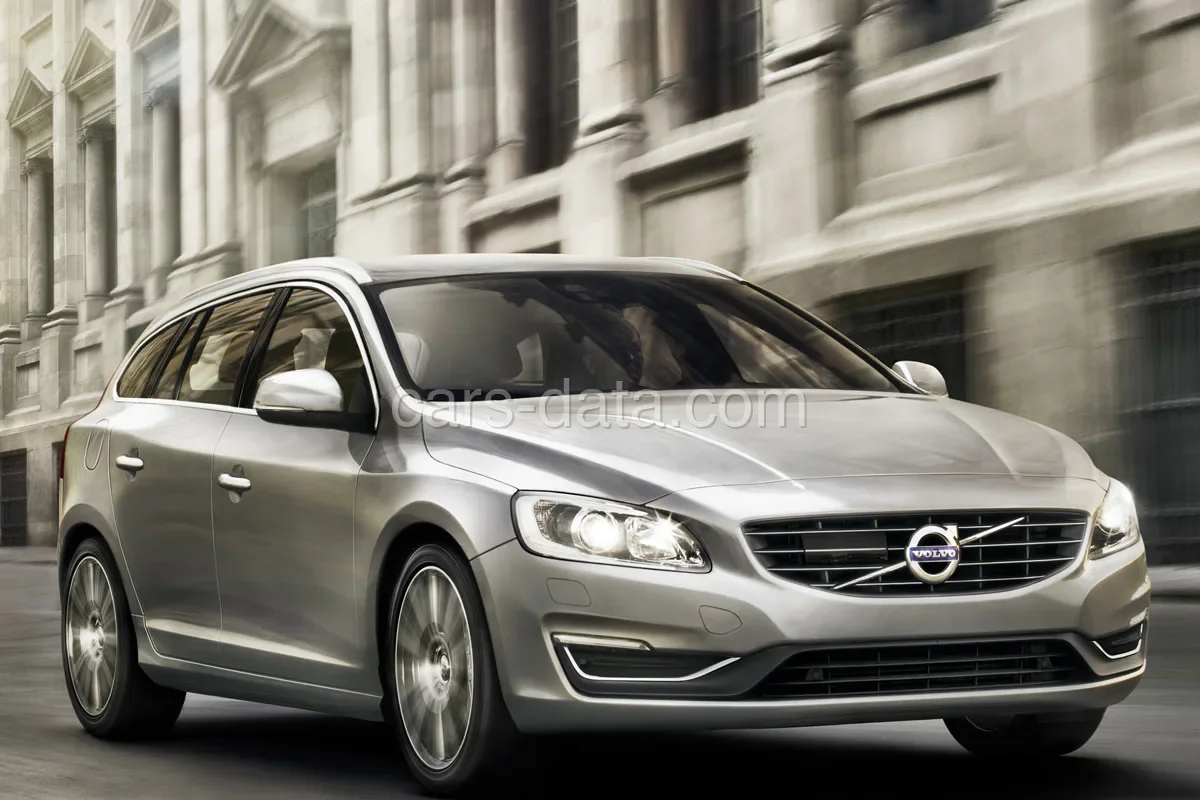 Volvo V60 D5 Polar+ 2017 front view