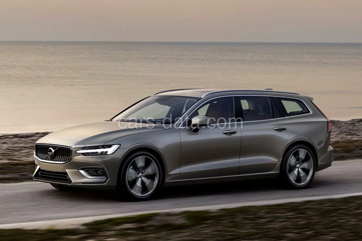 Volvo V60 B3 Plus 2022 front view