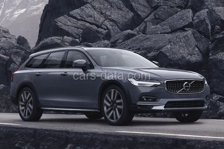 Volvo V90 Cross Country B6 AWD Pro 2020 front view