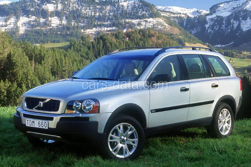 Volvo XC90 T6 Kinetic 2005 front view