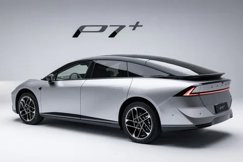 XPeng P7+ RWD Long Range 2026 view 3