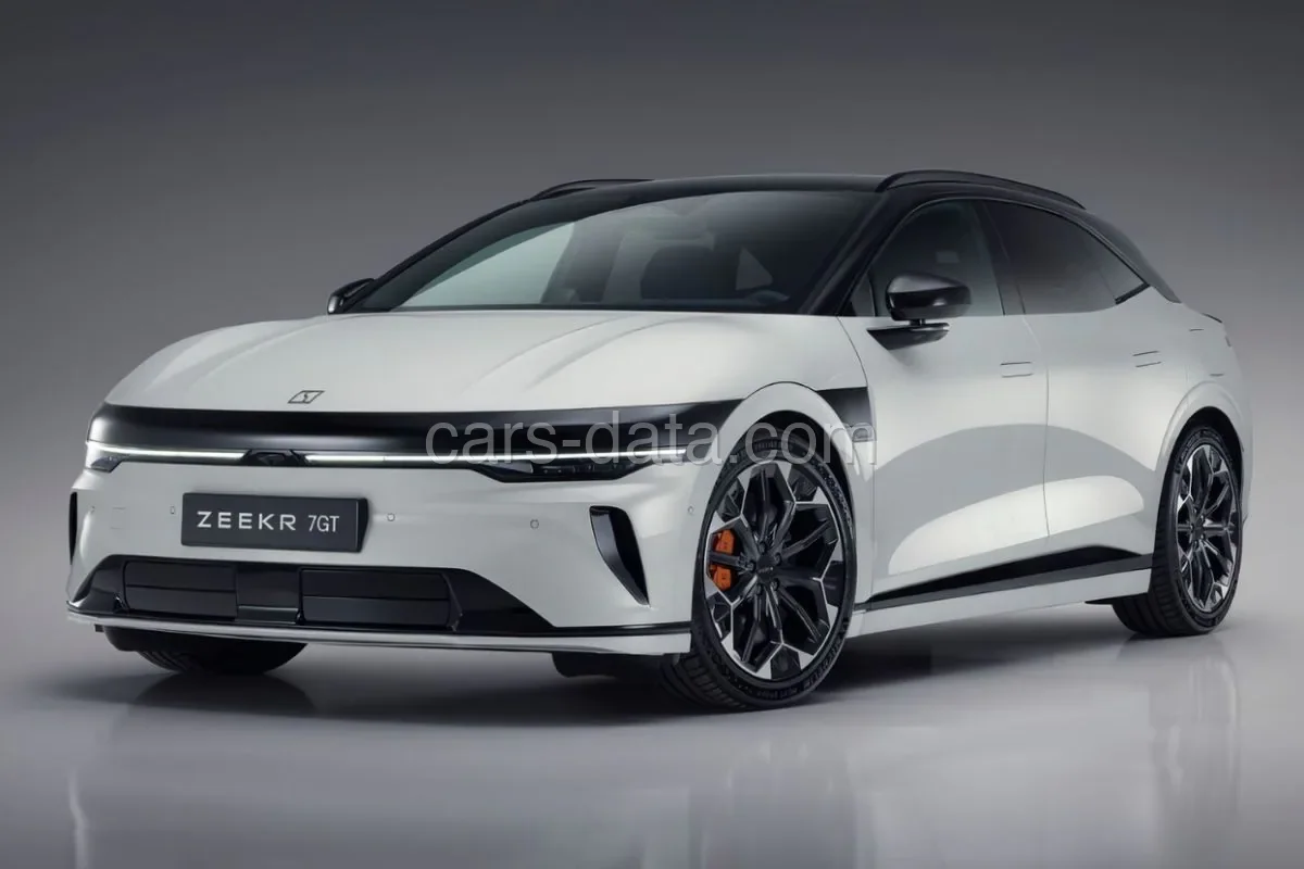 Zeekr 7GT Long Range RWD Launch Edition 2026 front view